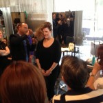 Antonino stylists were treated to Moroccan Oil Red Carpet Class on June 11, 2013