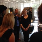 Antonino stylists were treated to Moroccan Oil Red Carpet Class on June 11, 2013