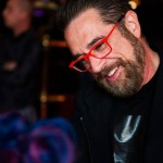 Stylists from Antonino Salon in Birmingham demonstrate innovative styling techniques on stage.
