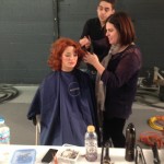 Back stage model prep at the Antonino Salon and Primary Syn Photo Shoot-2014