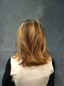 A natural looking Balayage technique done by Annette Abdelfatah of Antonino Salon and Spa